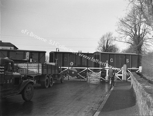 SUGAR FACTORY ENTRANCE WITH TRAIN